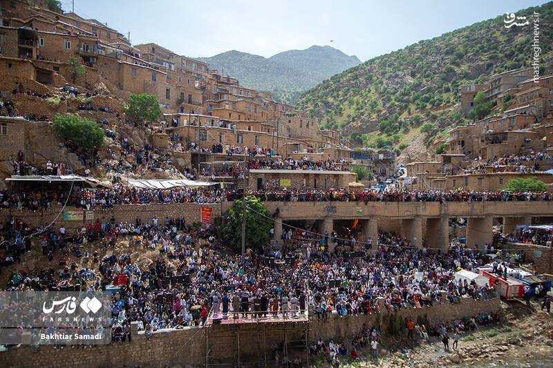 عکس/ مراسم هزار دف پالنگان
